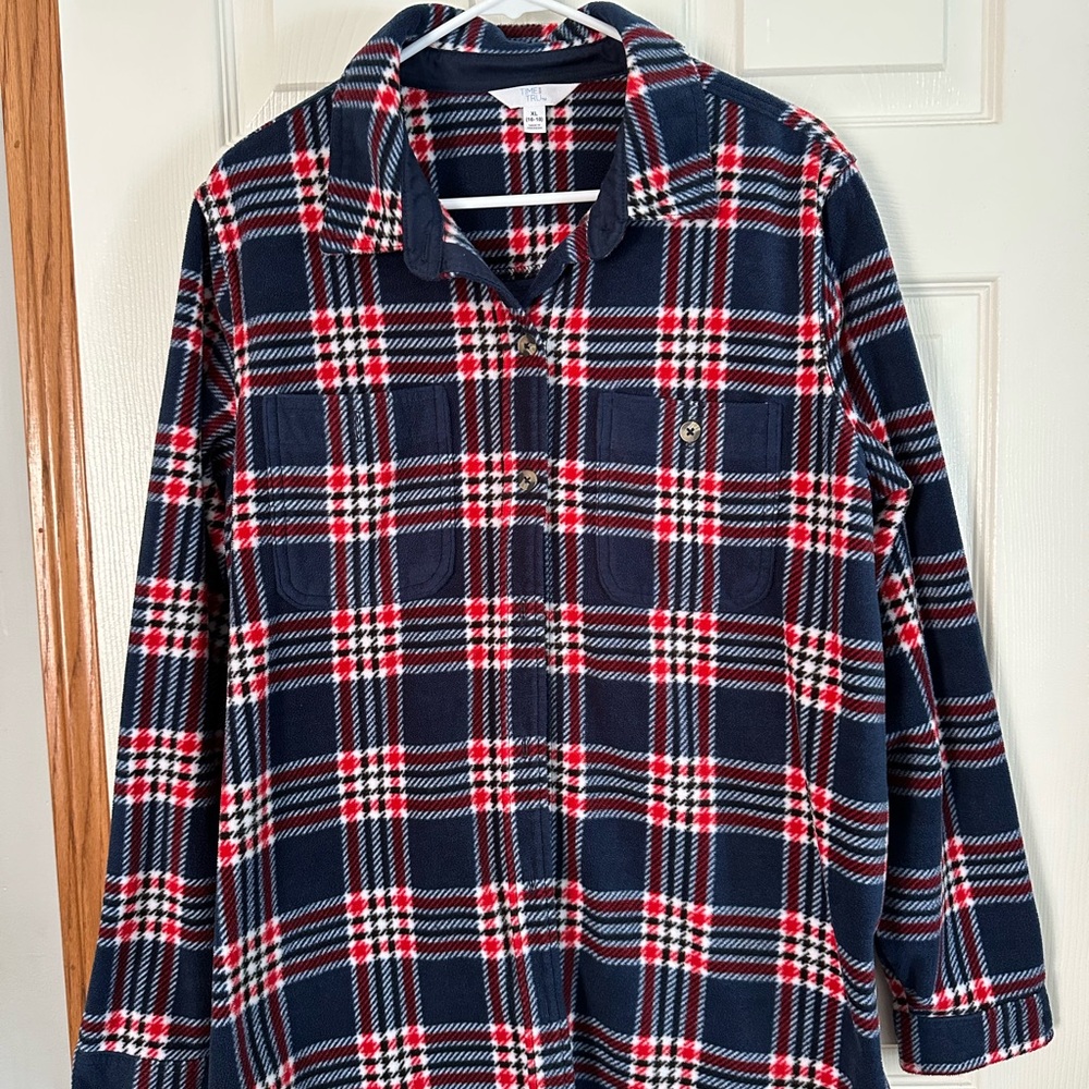 XL Flannel Jacket- Time and Tru